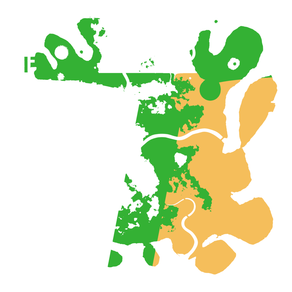 Biome Rust Map: Procedural Map, Size: 3750, Seed: 1446212242