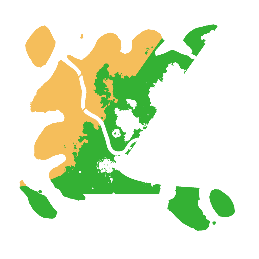 Biome Rust Map: Procedural Map, Size: 3000, Seed: 362