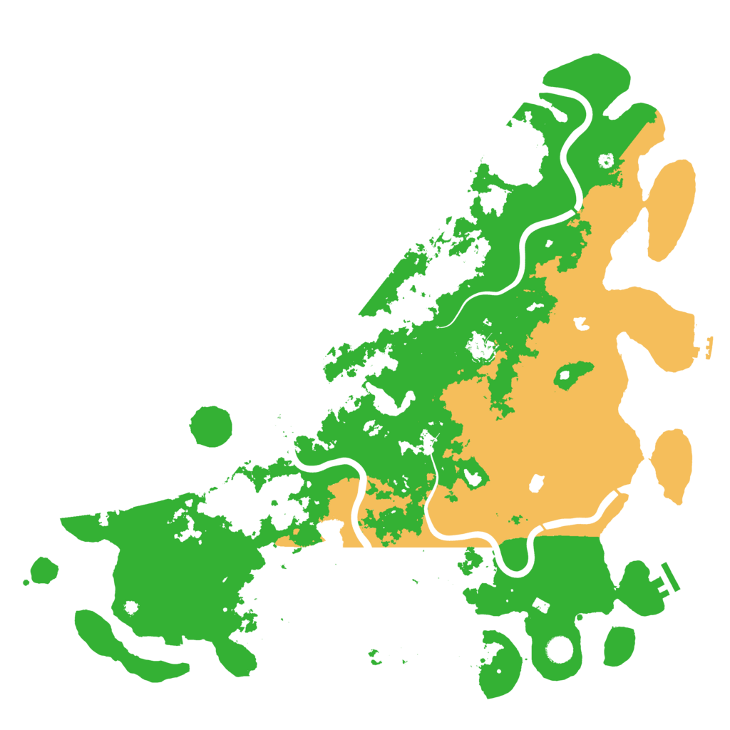 Biome Rust Map: Procedural Map, Size: 4800, Seed: 1604781052
