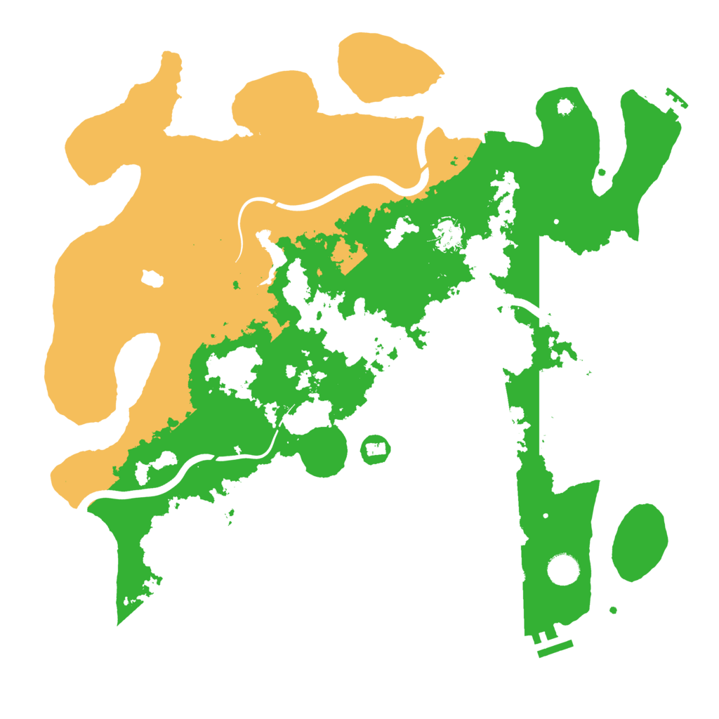 Biome Rust Map: Procedural Map, Size: 4000, Seed: 119000260
