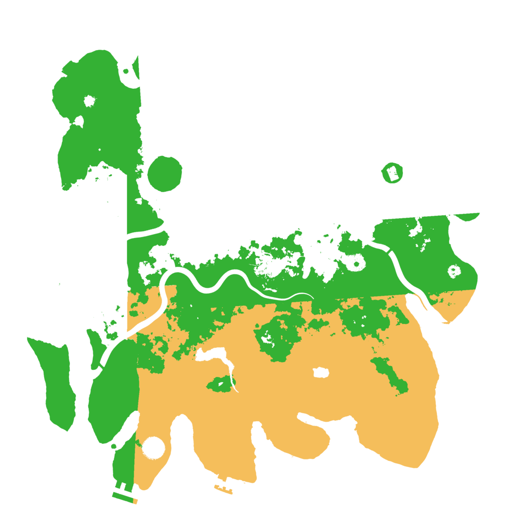 Biome Rust Map: Procedural Map, Size: 4000, Seed: 38917