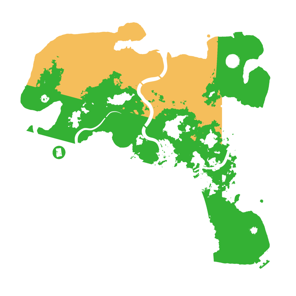 Biome Rust Map: Procedural Map, Size: 3750, Seed: 357407440