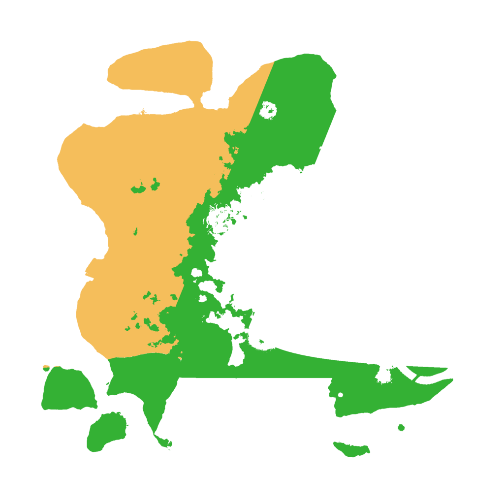 Biome Rust Map: Procedural Map, Size: 3000, Seed: 364836935