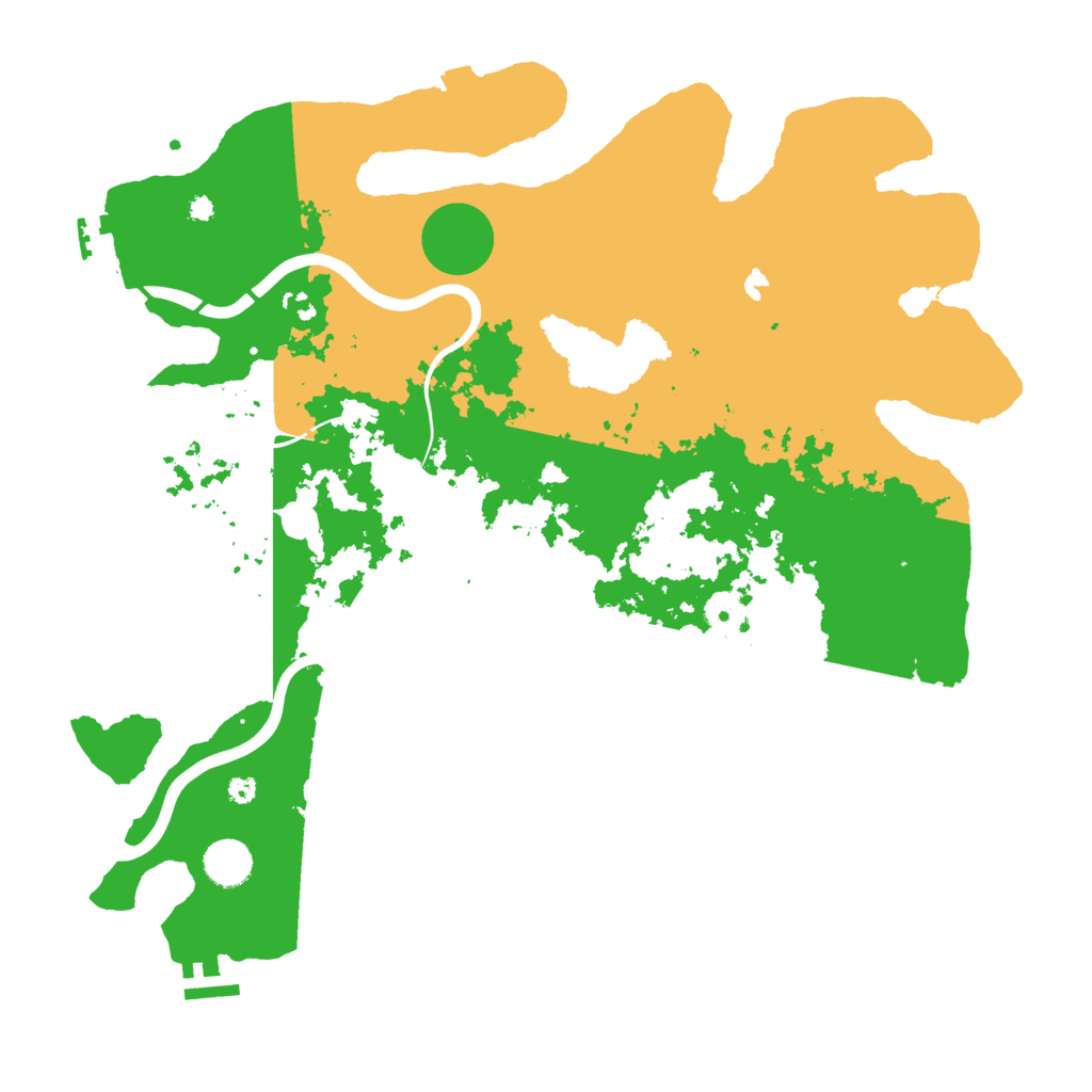 Biome Rust Map: Procedural Map, Size: 4000, Seed: 87180480