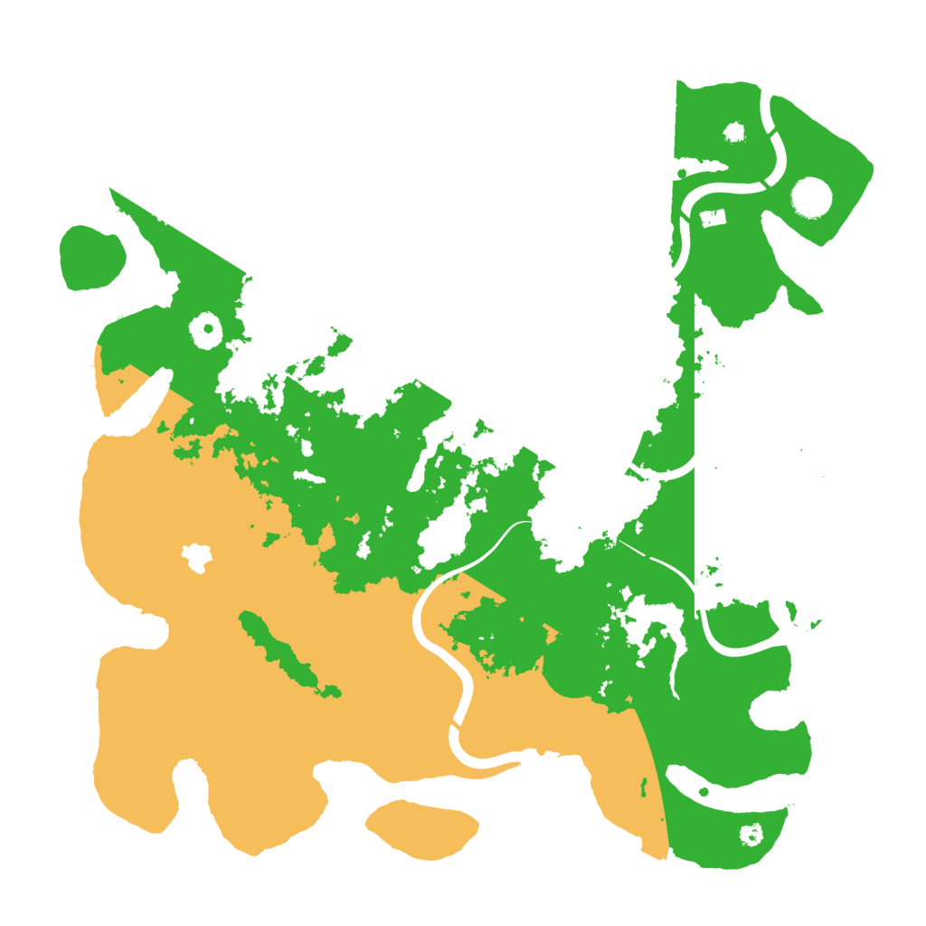 Biome Rust Map: Procedural Map, Size: 4000, Seed: 496942775