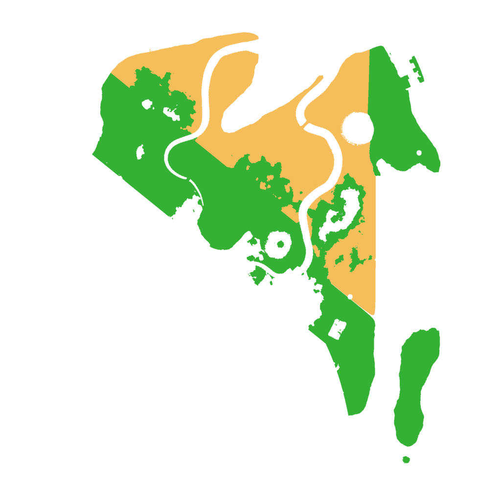 Biome Rust Map: Procedural Map, Size: 2800, Seed: 1912684728