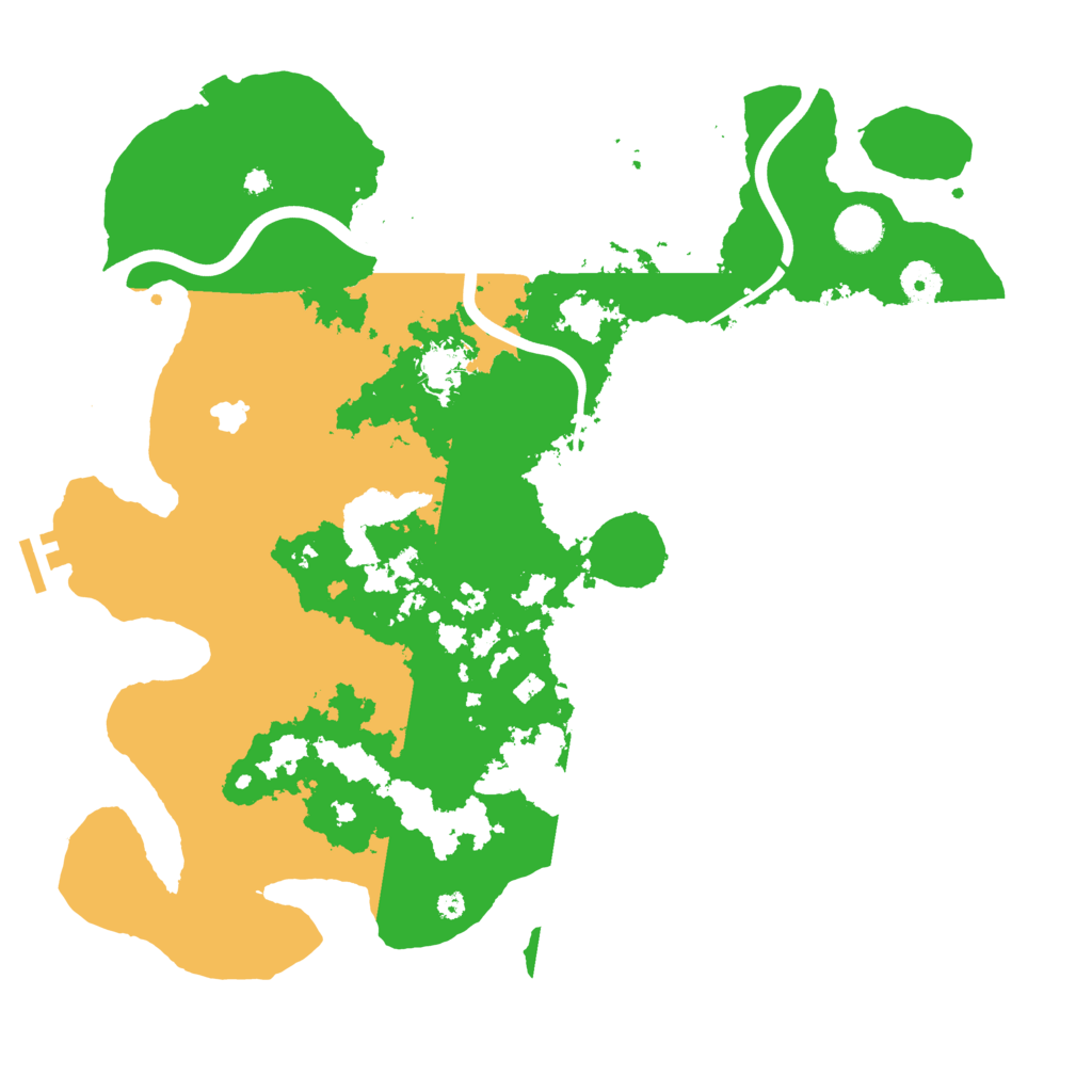Biome Rust Map: Procedural Map, Size: 4000, Seed: 127355156