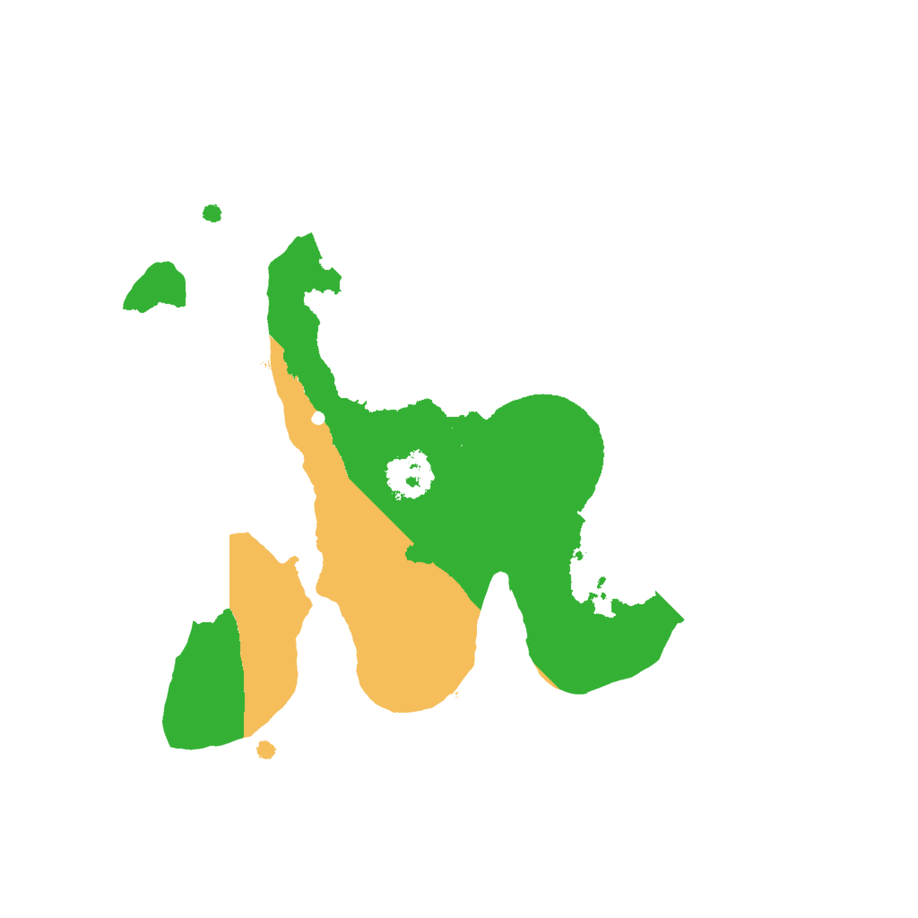 Biome Rust Map: Procedural Map, Size: 2000, Seed: 473567