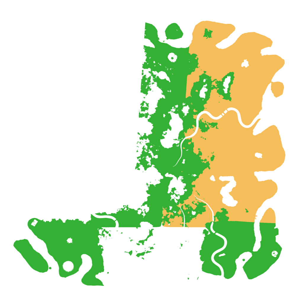 Biome Rust Map: Procedural Map, Size: 5000, Seed: 1470015612