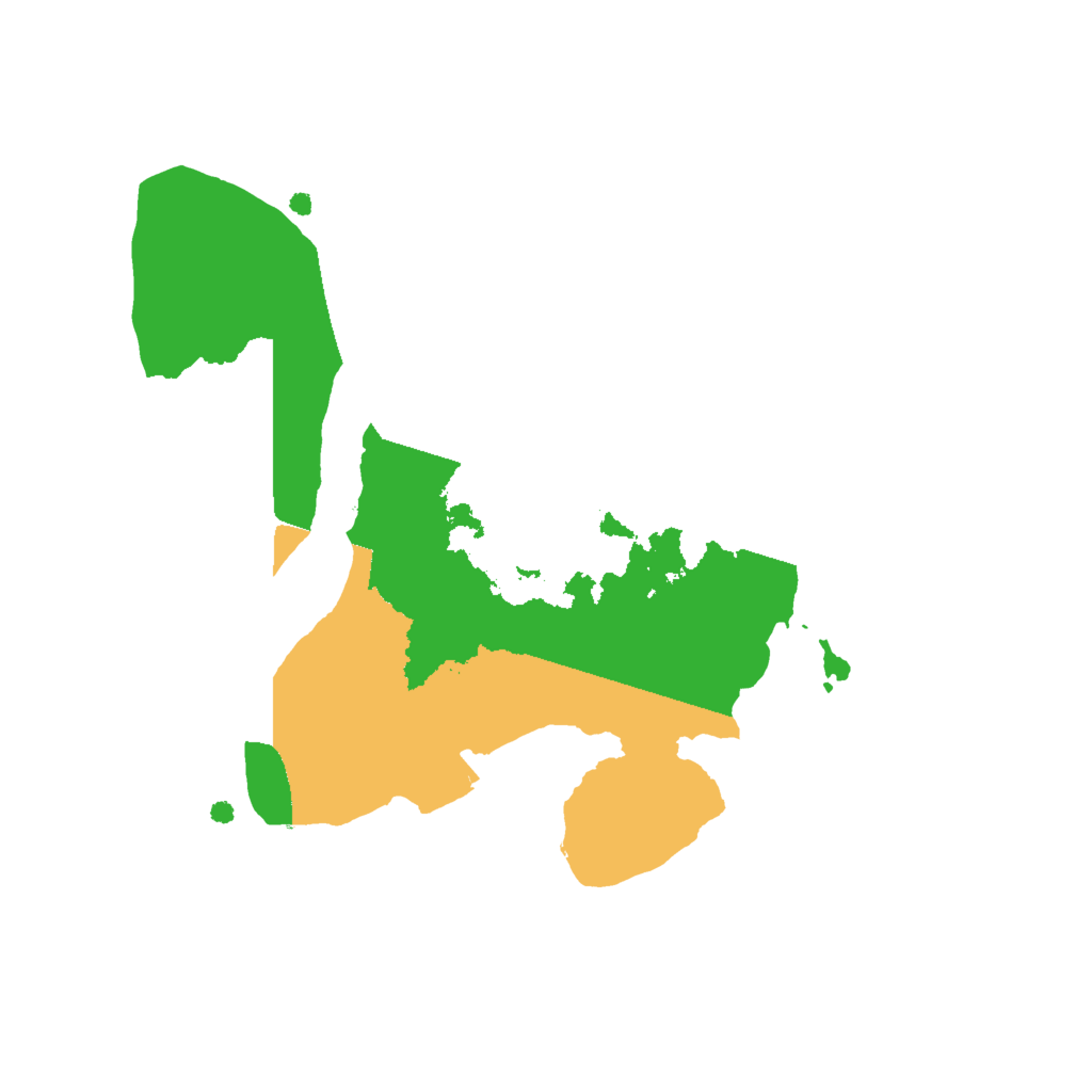 Biome Rust Map: Procedural Map, Size: 1900, Seed: 328600253
