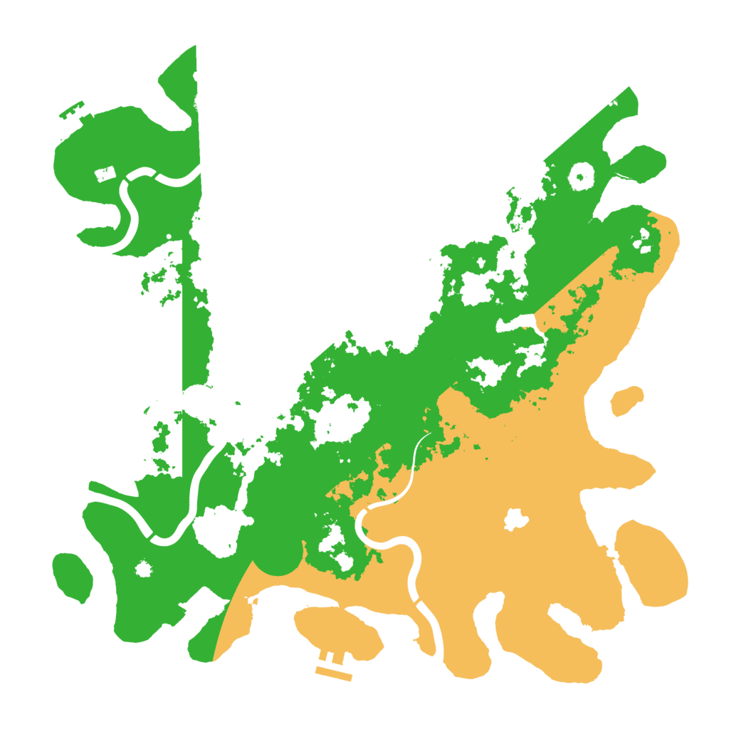 Biome Rust Map: Procedural Map, Size: 4000, Seed: 1784332872