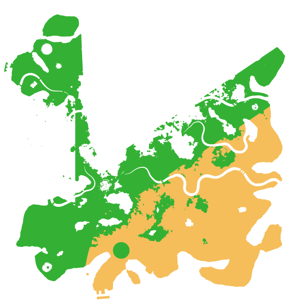 Biome Rust Map: Procedural Map, Size: 4800, Seed: 2080741330