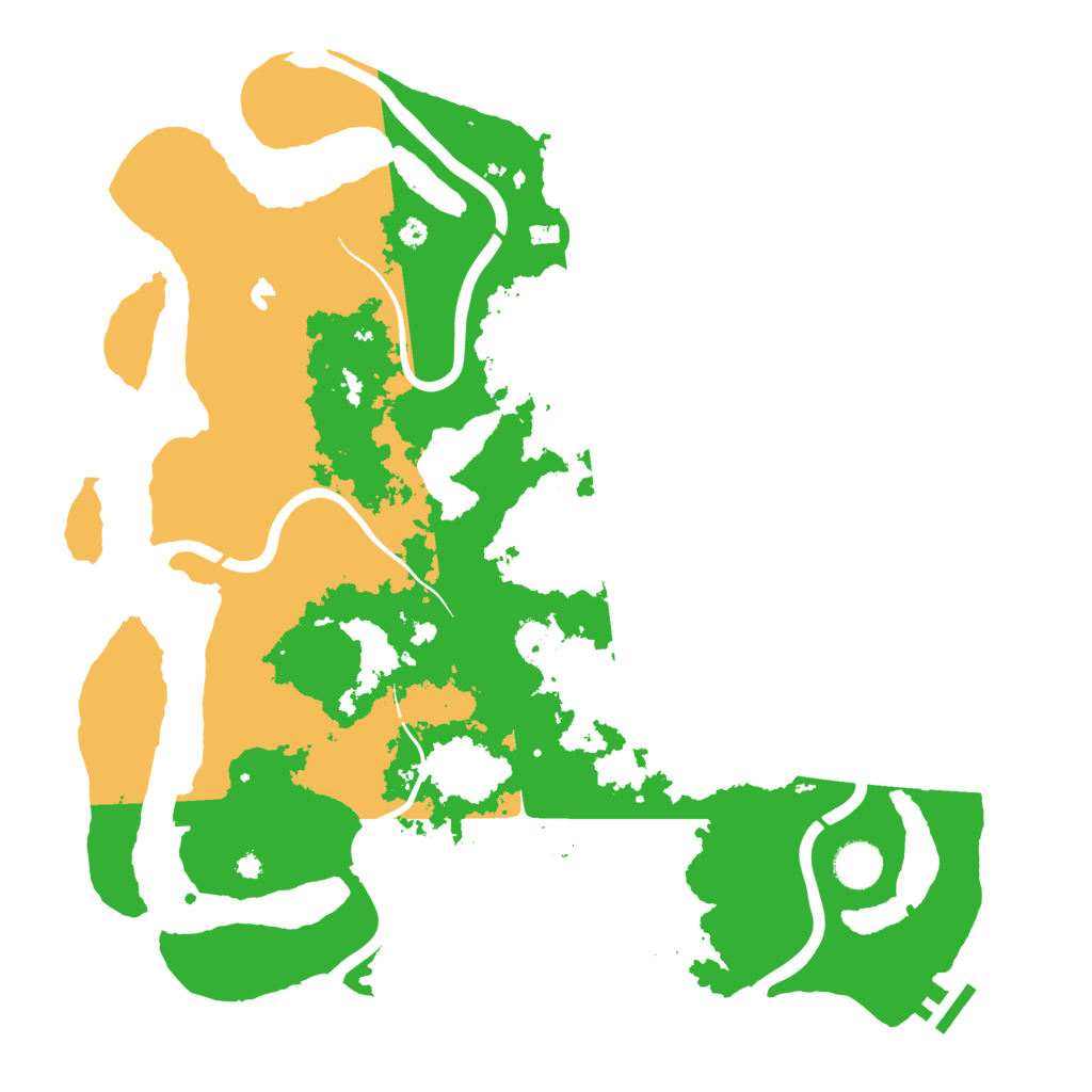 Biome Rust Map: Procedural Map, Size: 4000, Seed: 2105282464