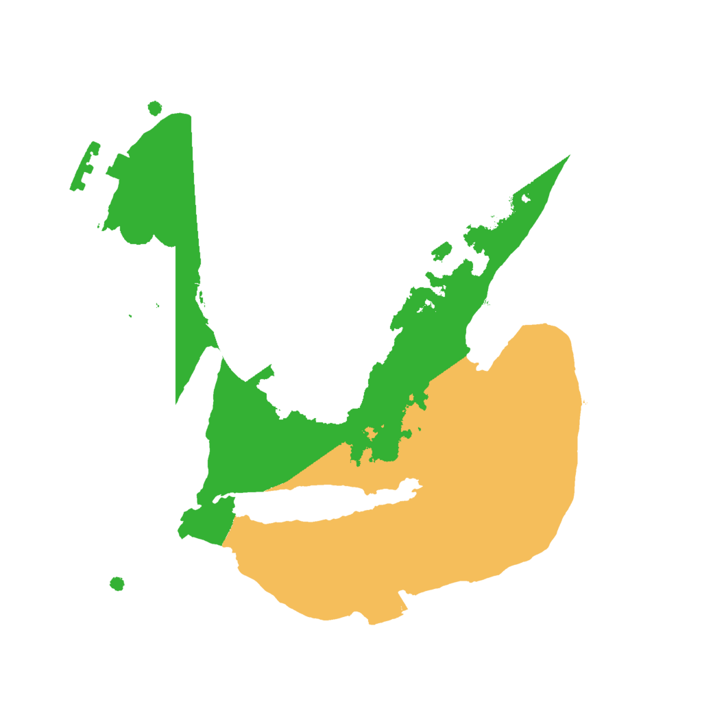 Biome Rust Map: Procedural Map, Size: 2000, Seed: 117012