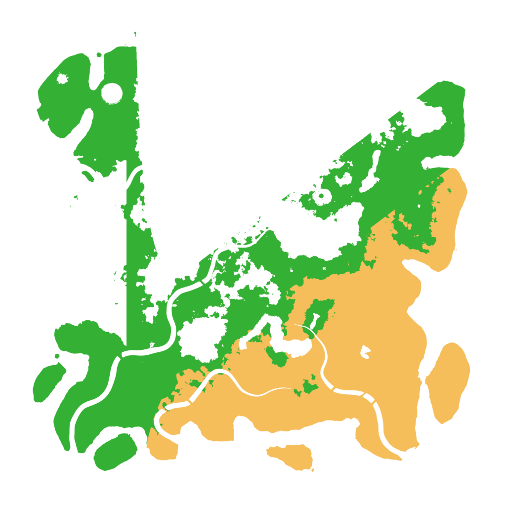 Biome Rust Map: Procedural Map, Size: 4250, Seed: 194846727