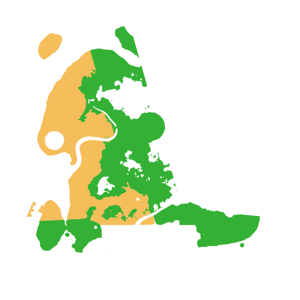 Biome Rust Map: Procedural Map, Size: 2800, Seed: 19941102