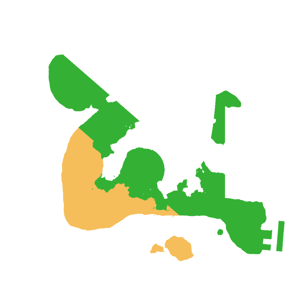 Biome Rust Map: Procedural Map, Size: 2000, Seed: 926431311