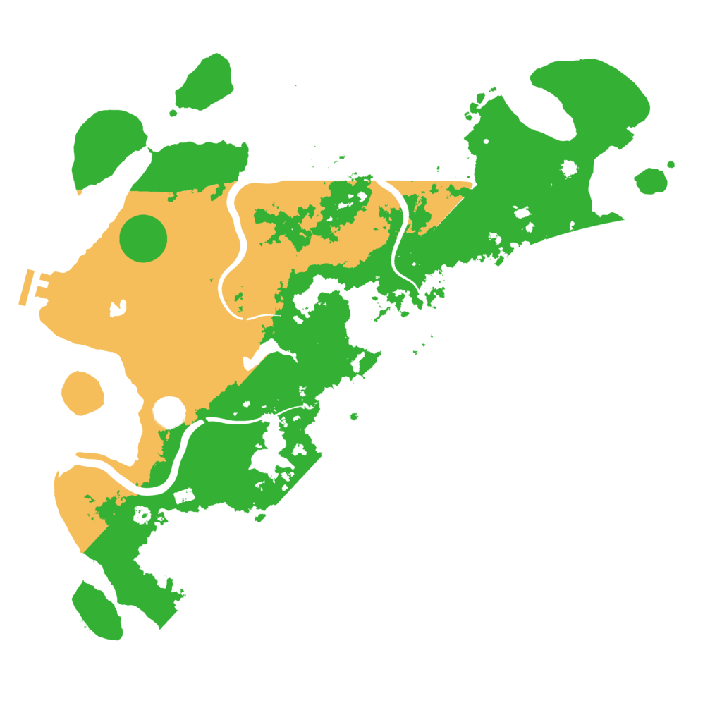 Biome Rust Map: Procedural Map, Size: 4000, Seed: 948952400