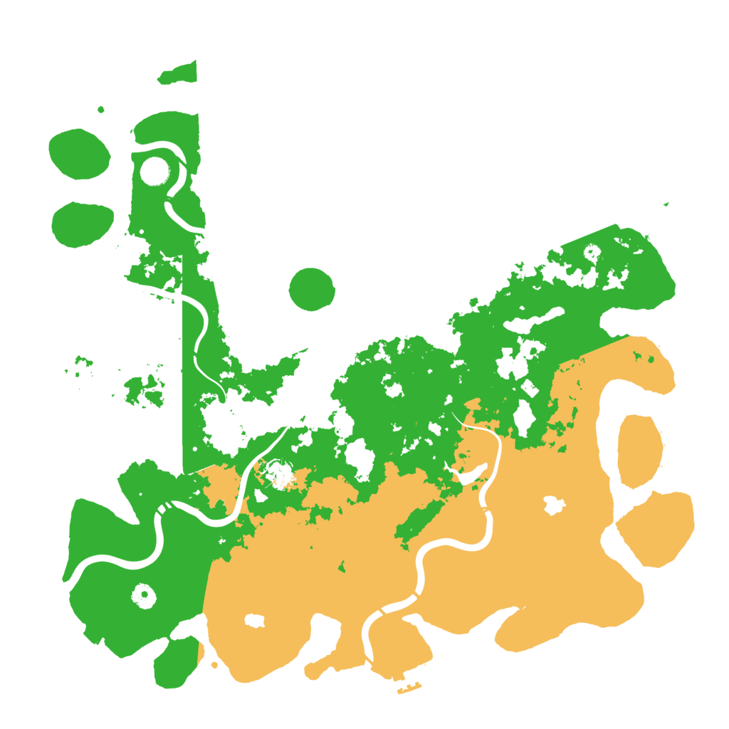 Biome Rust Map: Procedural Map, Size: 4500, Seed: 991055731