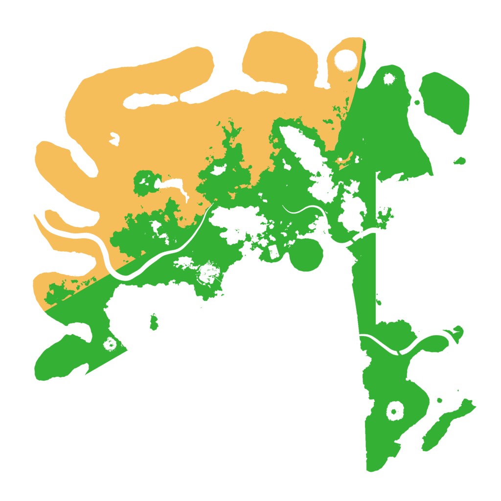 Biome Rust Map: Procedural Map, Size: 4000, Seed: 36713