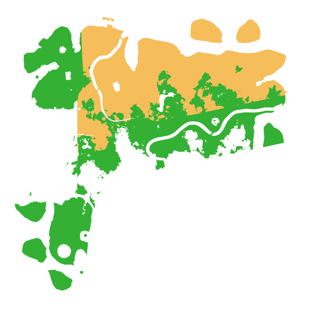 Biome Rust Map: Procedural Map, Size: 4000, Seed: 442920279