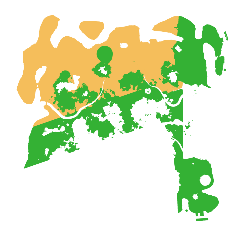 Biome Rust Map: Procedural Map, Size: 4000, Seed: 849062961