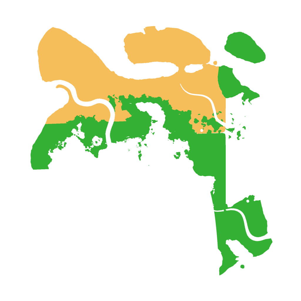 Biome Rust Map: Procedural Map, Size: 3000, Seed: 2706
