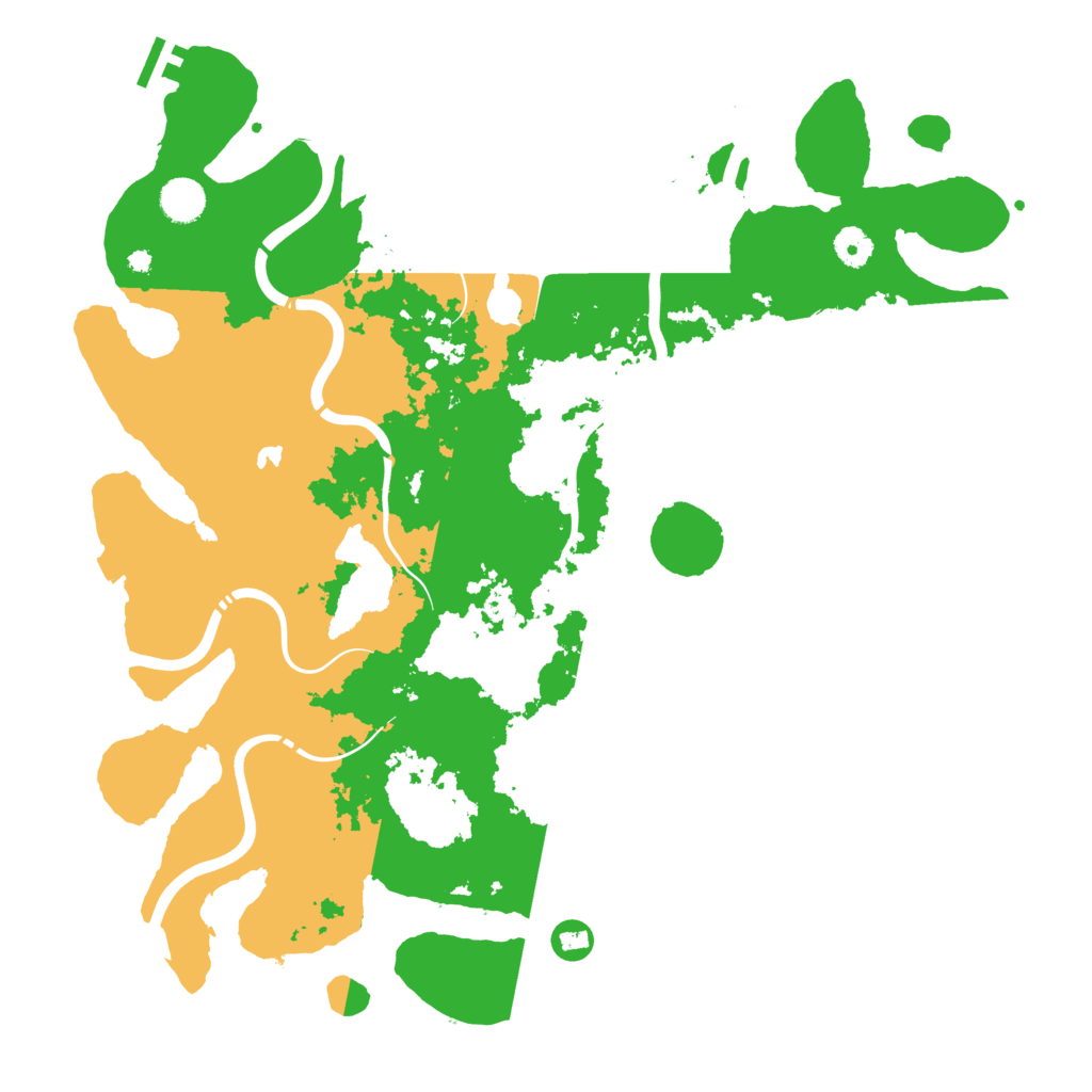 Biome Rust Map: Procedural Map, Size: 4250, Seed: 10234030