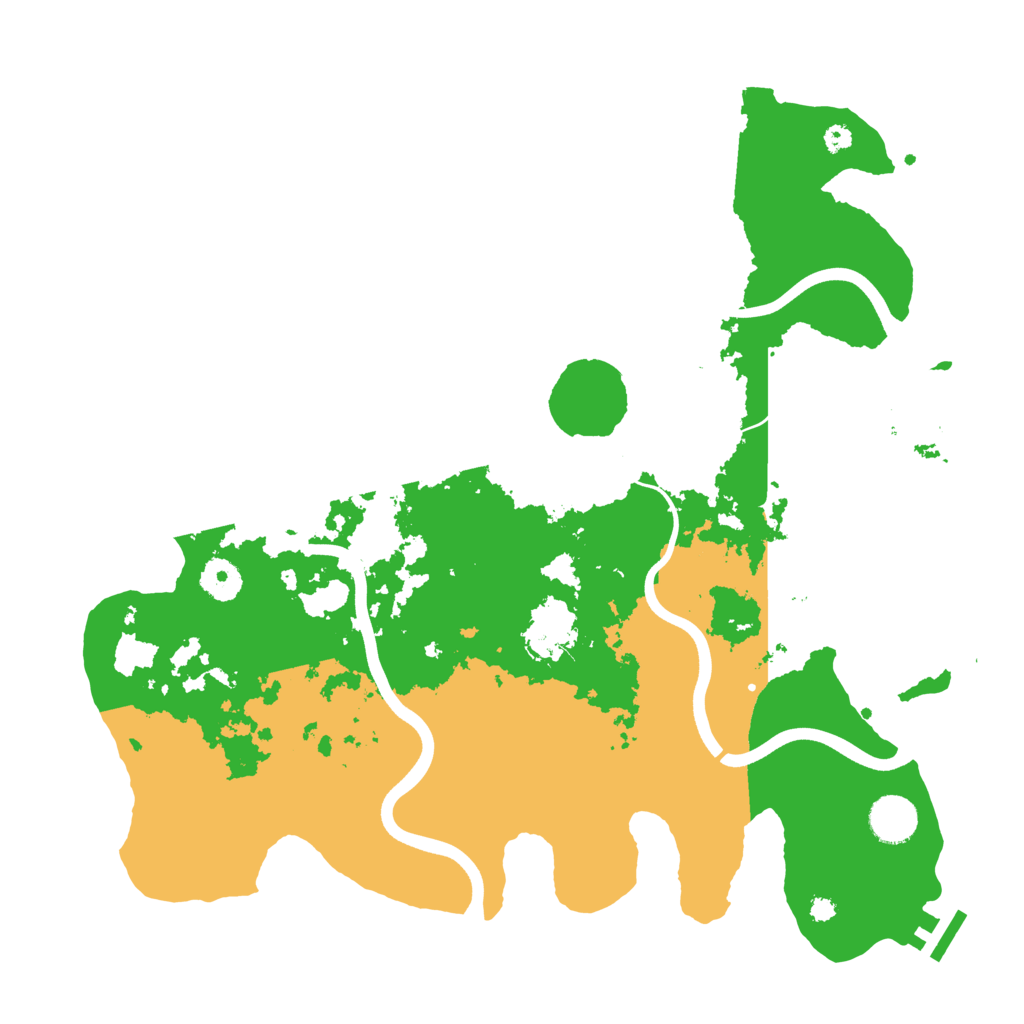 Biome Rust Map: Procedural Map, Size: 3750, Seed: 1784376031