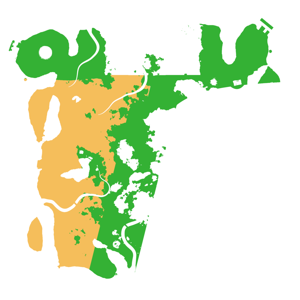Biome Rust Map: Procedural Map, Size: 4000, Seed: 230079226