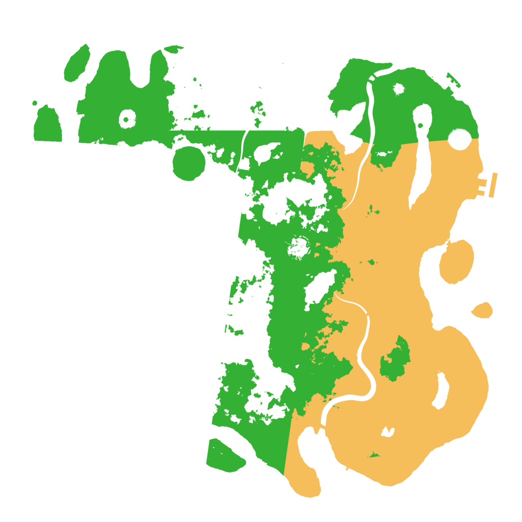 Biome Rust Map: Procedural Map, Size: 4250, Seed: 287356546