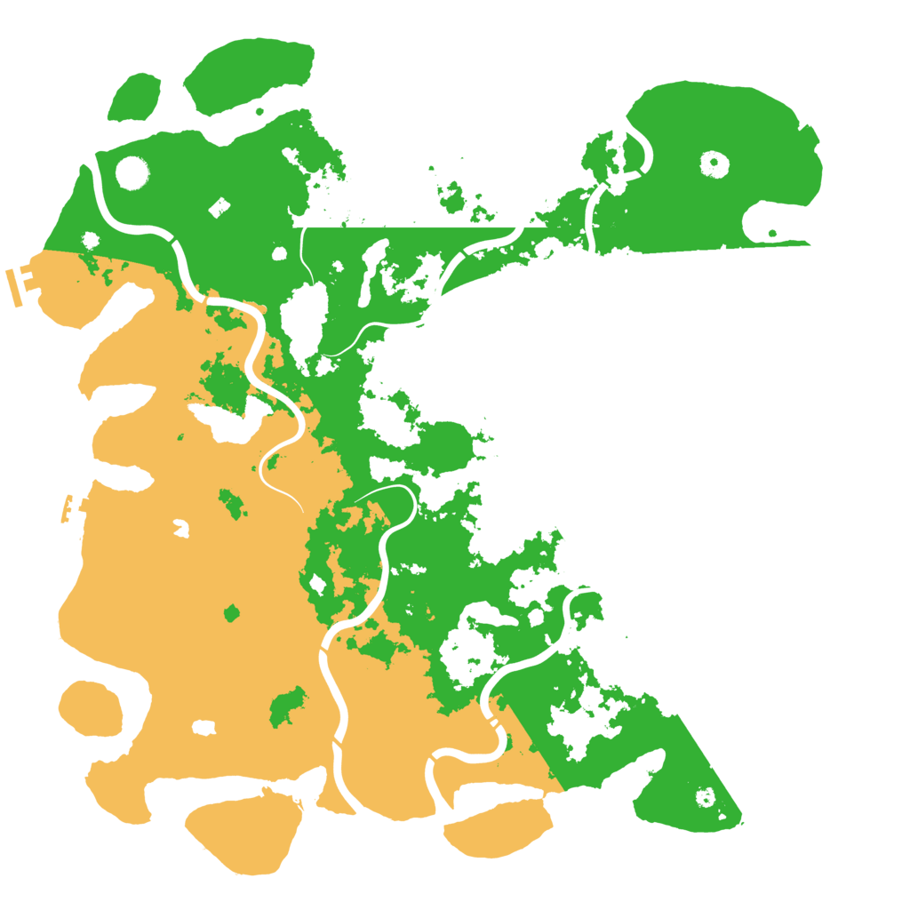Biome Rust Map: Procedural Map, Size: 4800, Seed: 1560842694
