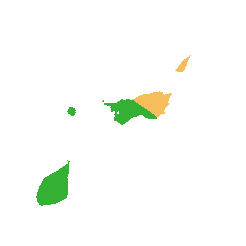 Biome Rust Map: Procedural Map, Size: 1170, Seed: 555555