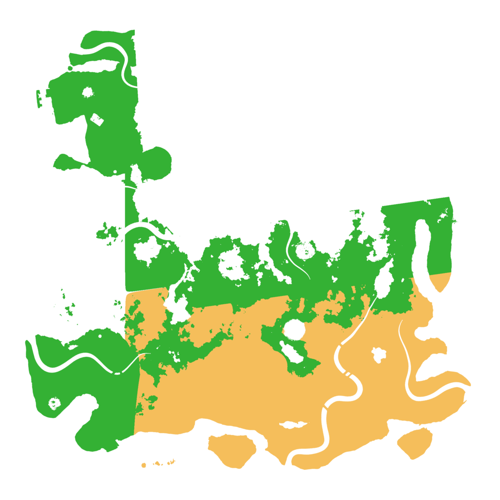 Biome Rust Map: Procedural Map, Size: 4250, Seed: 345124612