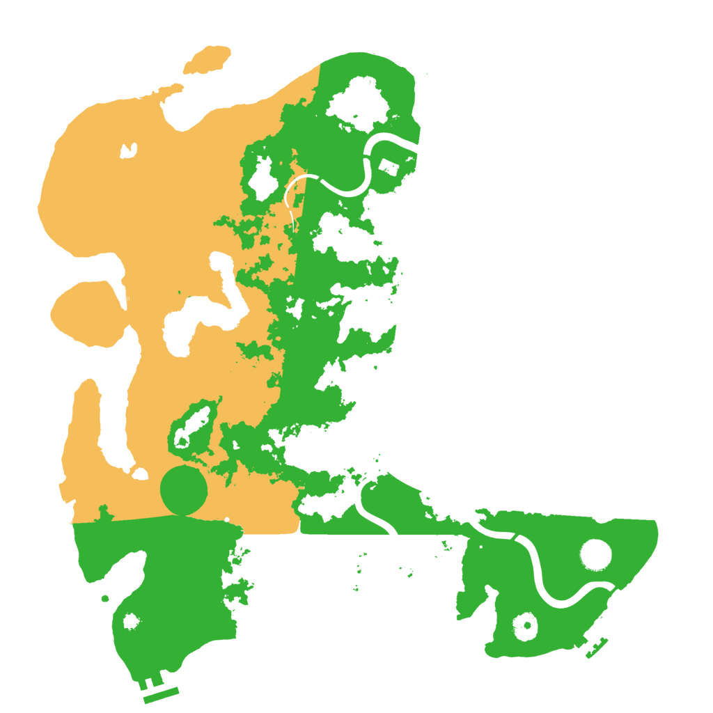 Biome Rust Map: Procedural Map, Size: 4000, Seed: 7182026
