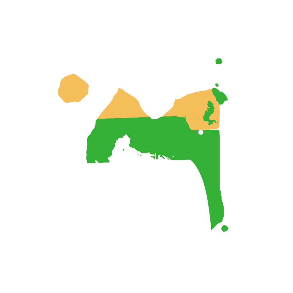 Biome Rust Map: Procedural Map, Size: 1800, Seed: 127932