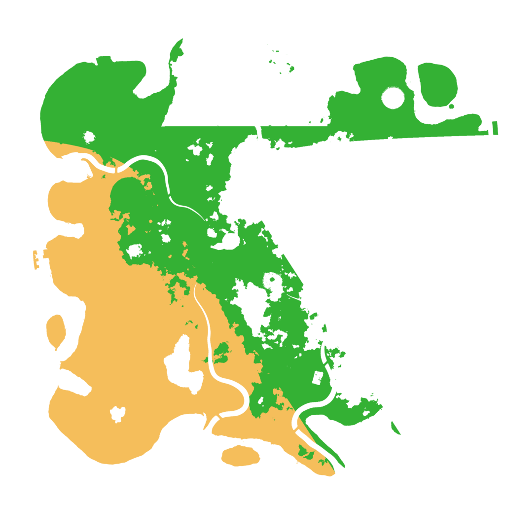 Biome Rust Map: Procedural Map, Size: 4050, Seed: 432842875