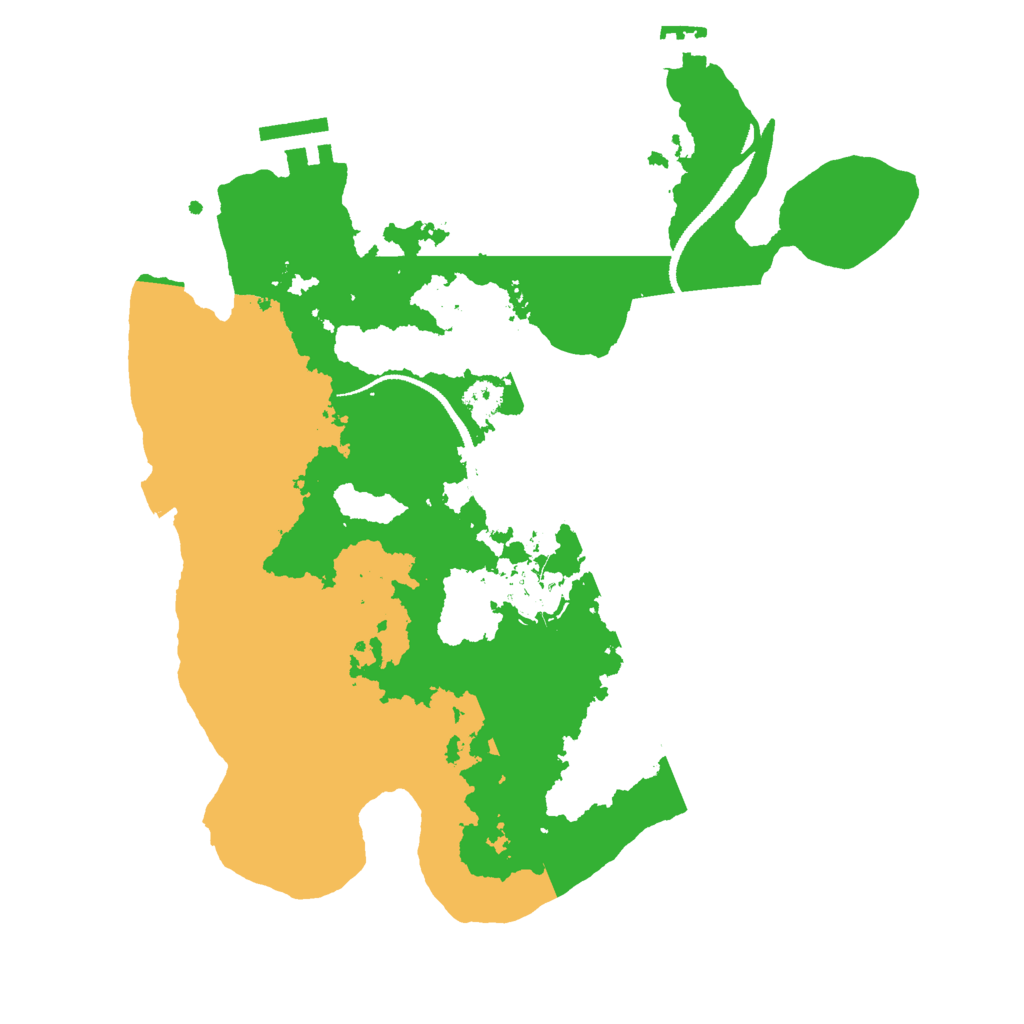 Biome Rust Map: Procedural Map, Size: 3000, Seed: 1417726956