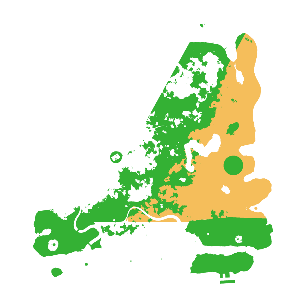 Biome Rust Map: Procedural Map, Size: 4000, Seed: 1330486393