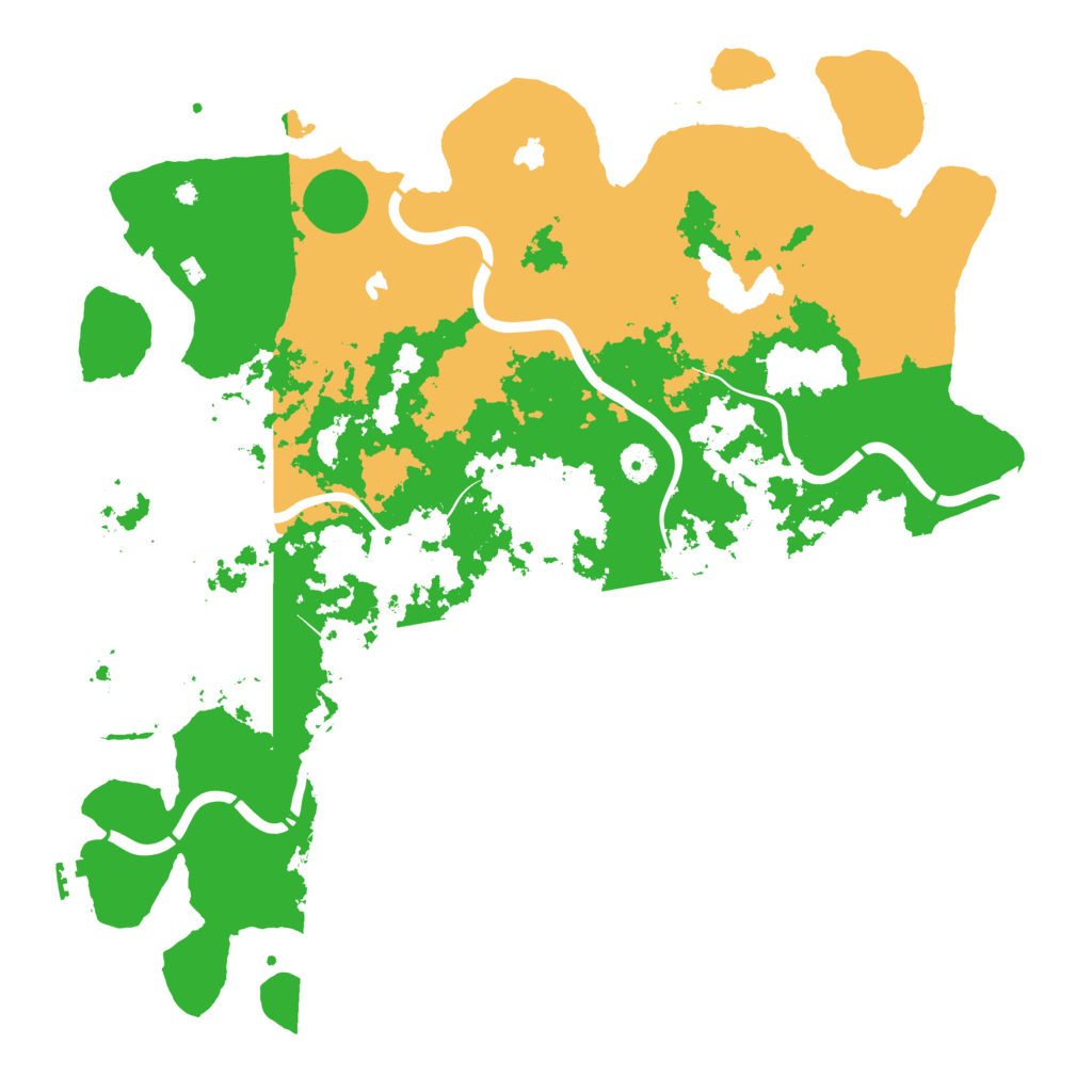 Biome Rust Map: Procedural Map, Size: 4500, Seed: 361719857