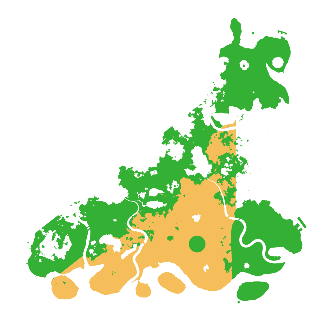 Biome Rust Map: Procedural Map, Size: 5000, Seed: 1508596511