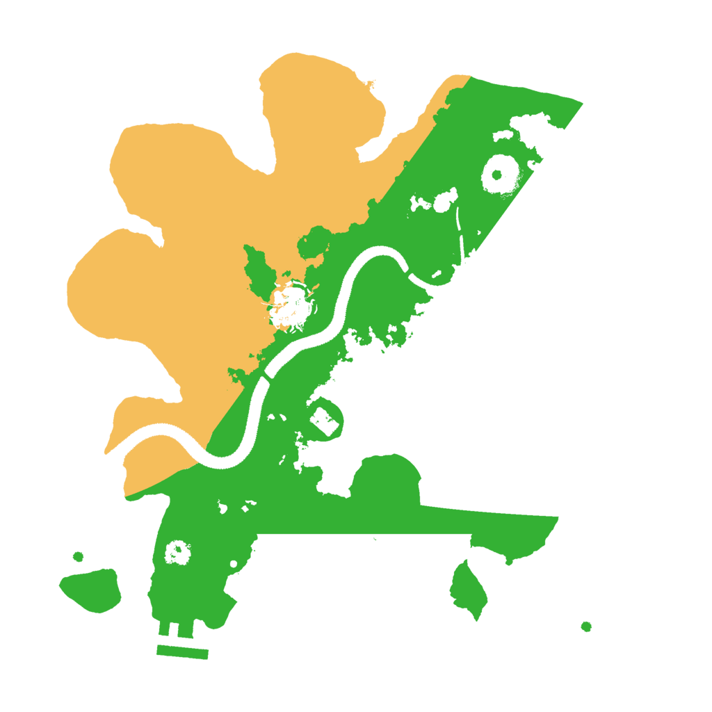 Biome Rust Map: Procedural Map, Size: 2800, Seed: 2112138169