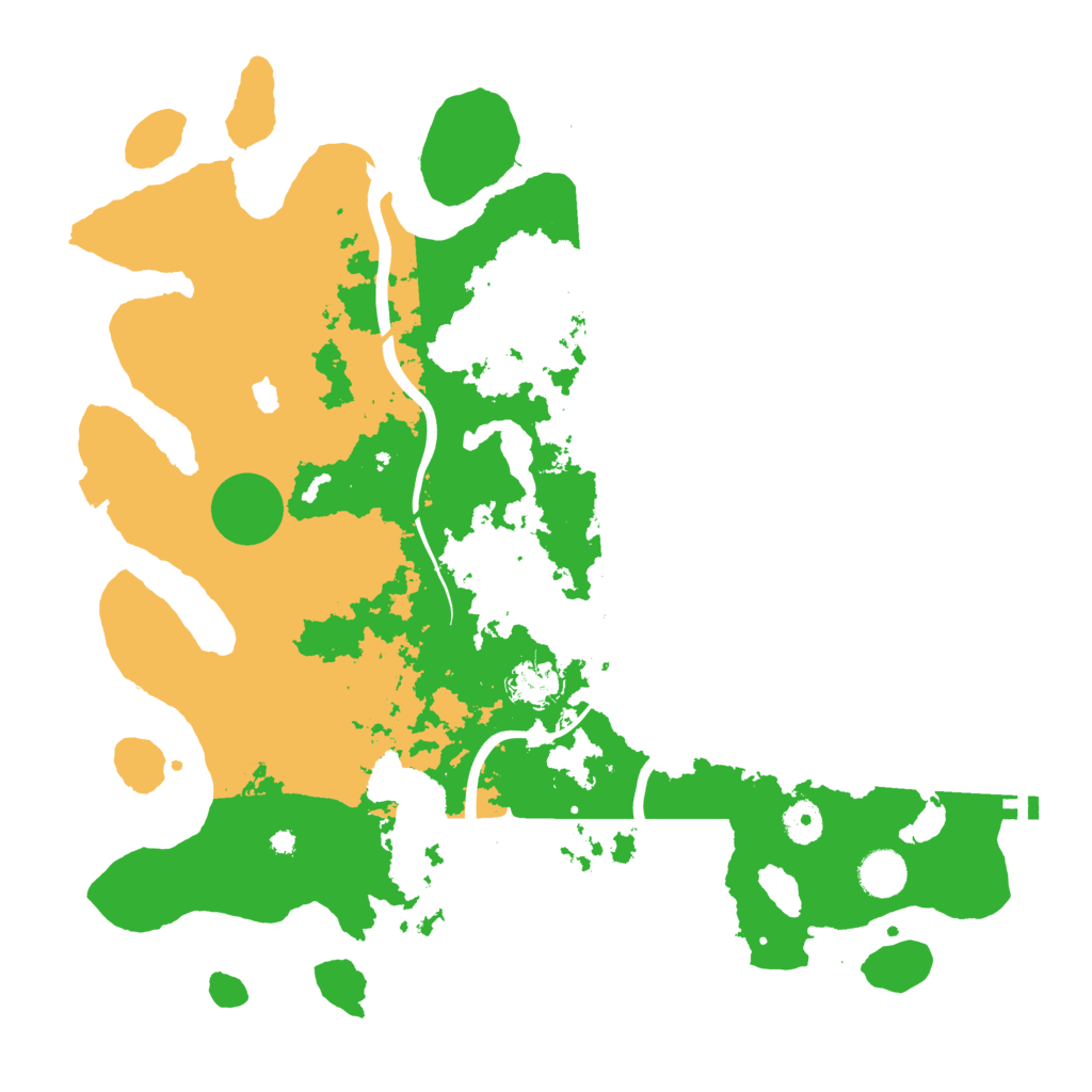 Biome Rust Map: Procedural Map, Size: 4000, Seed: 1054754055