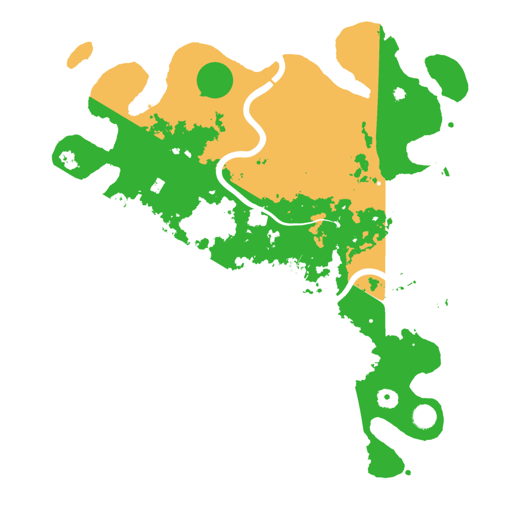 Biome Rust Map: Procedural Map, Size: 3750, Seed: 175438
