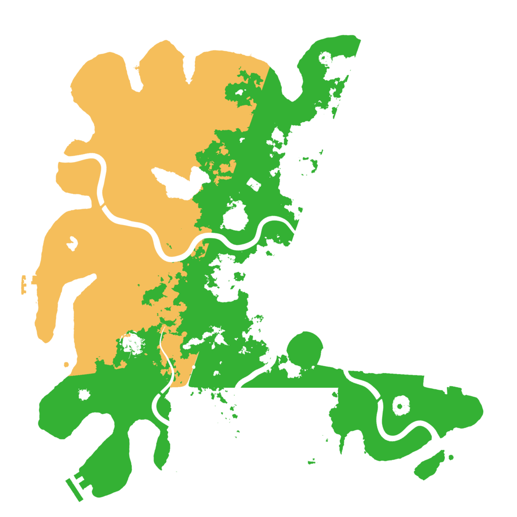 Biome Rust Map: Procedural Map, Size: 4096, Seed: 20260704