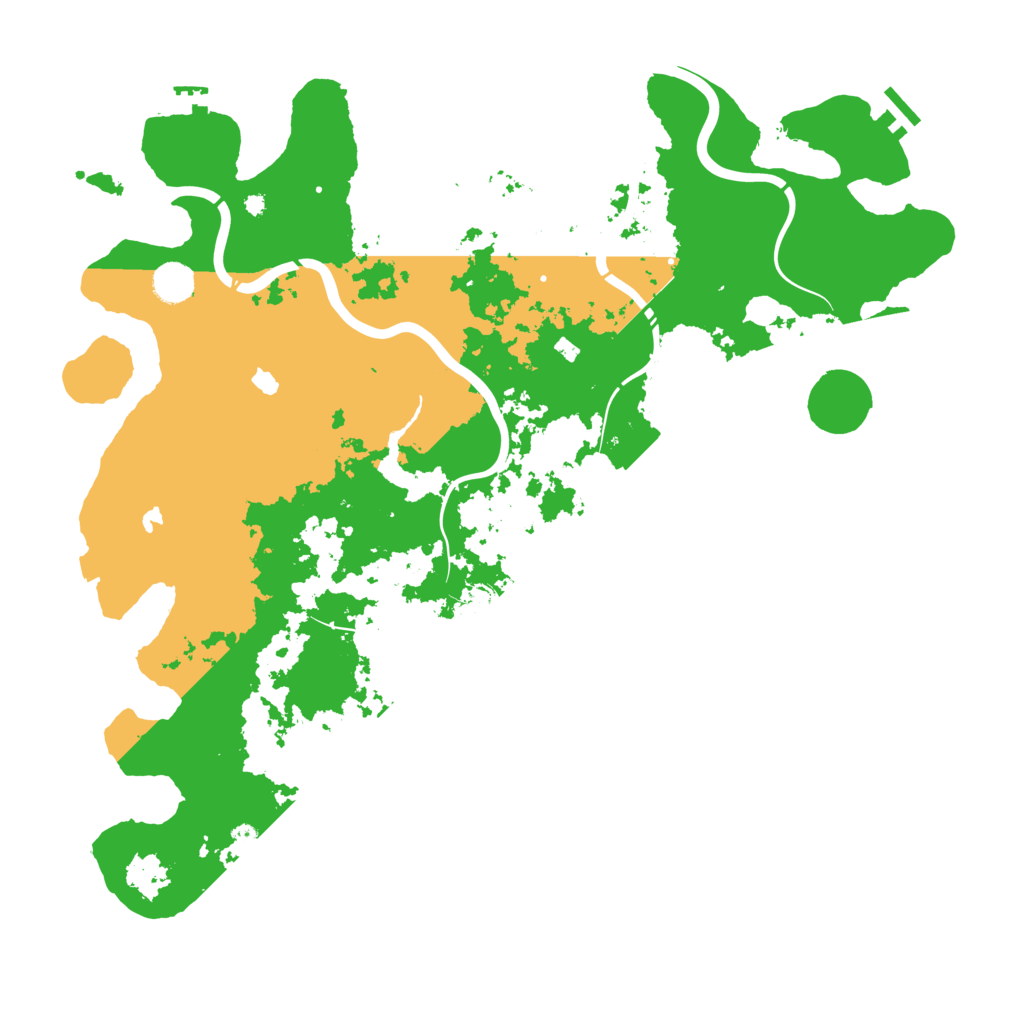 Biome Rust Map: Procedural Map, Size: 4500, Seed: 1796419467