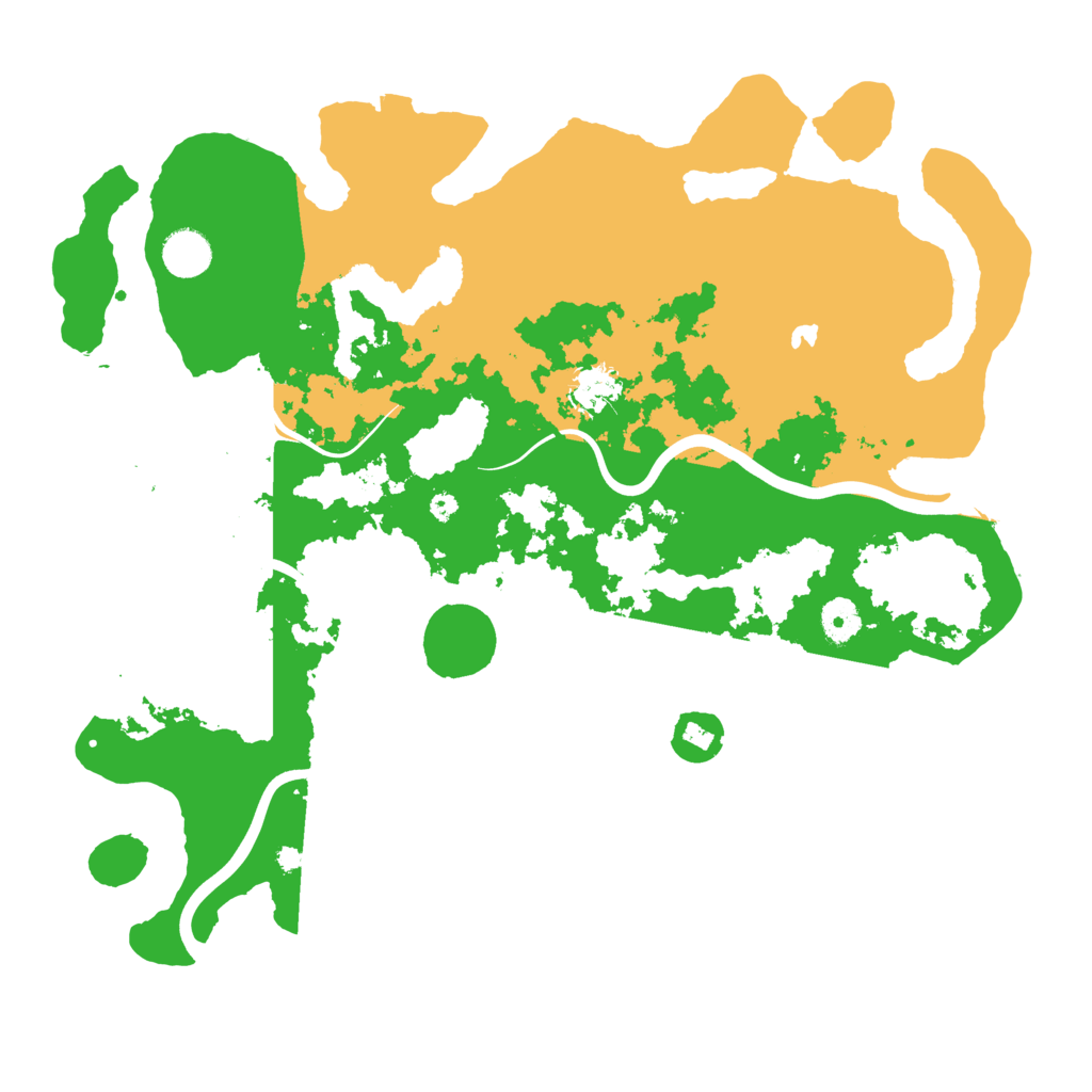 Biome Rust Map: Procedural Map, Size: 4000, Seed: 950540308