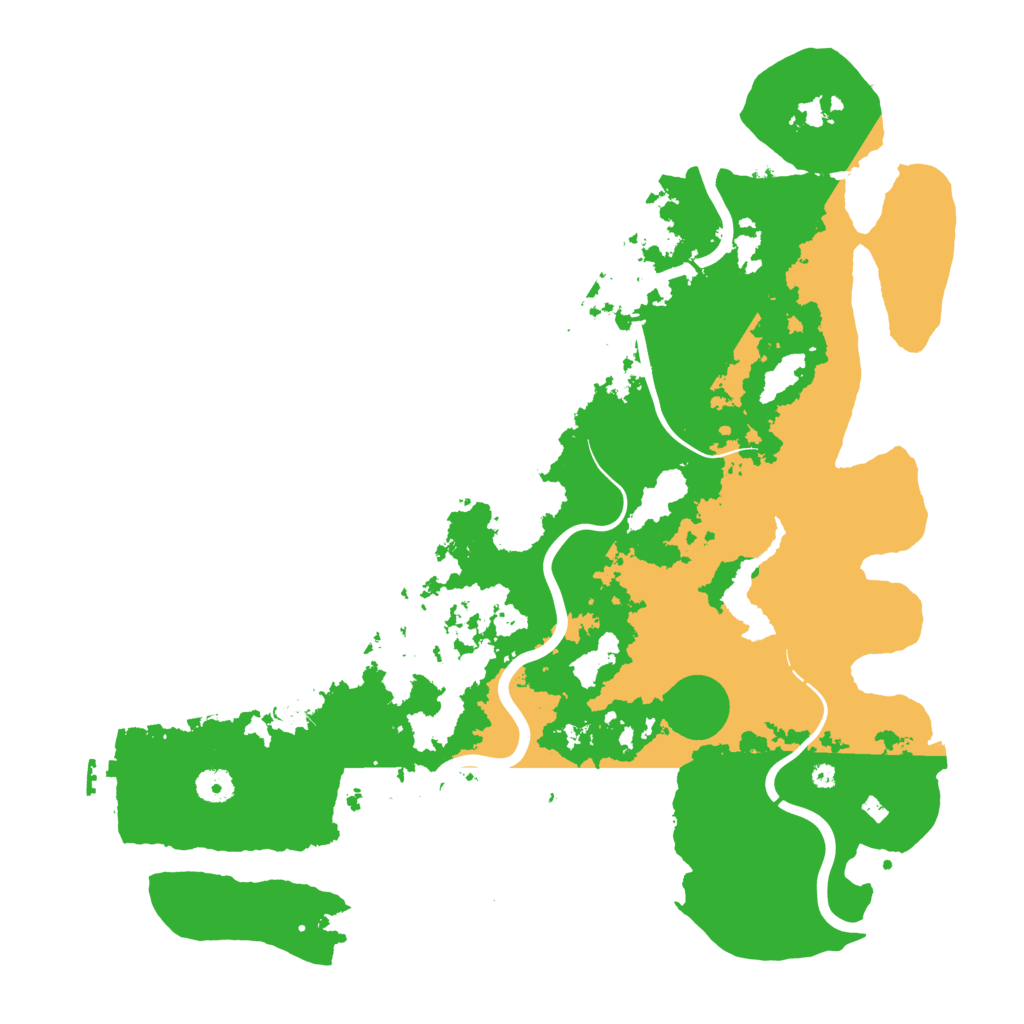 Biome Rust Map: Procedural Map, Size: 4250, Seed: 91072620