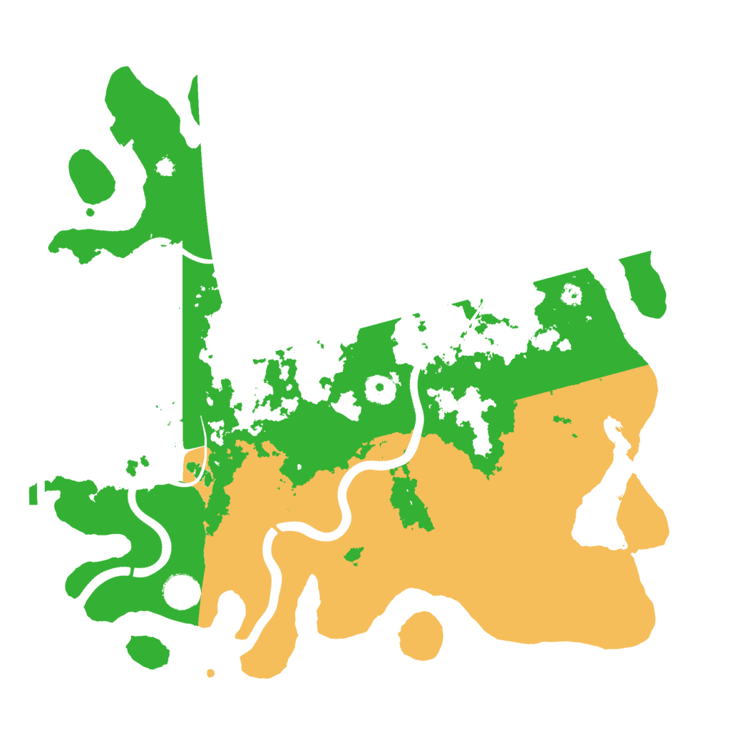 Biome Rust Map: Procedural Map, Size: 3600, Seed: 20260807