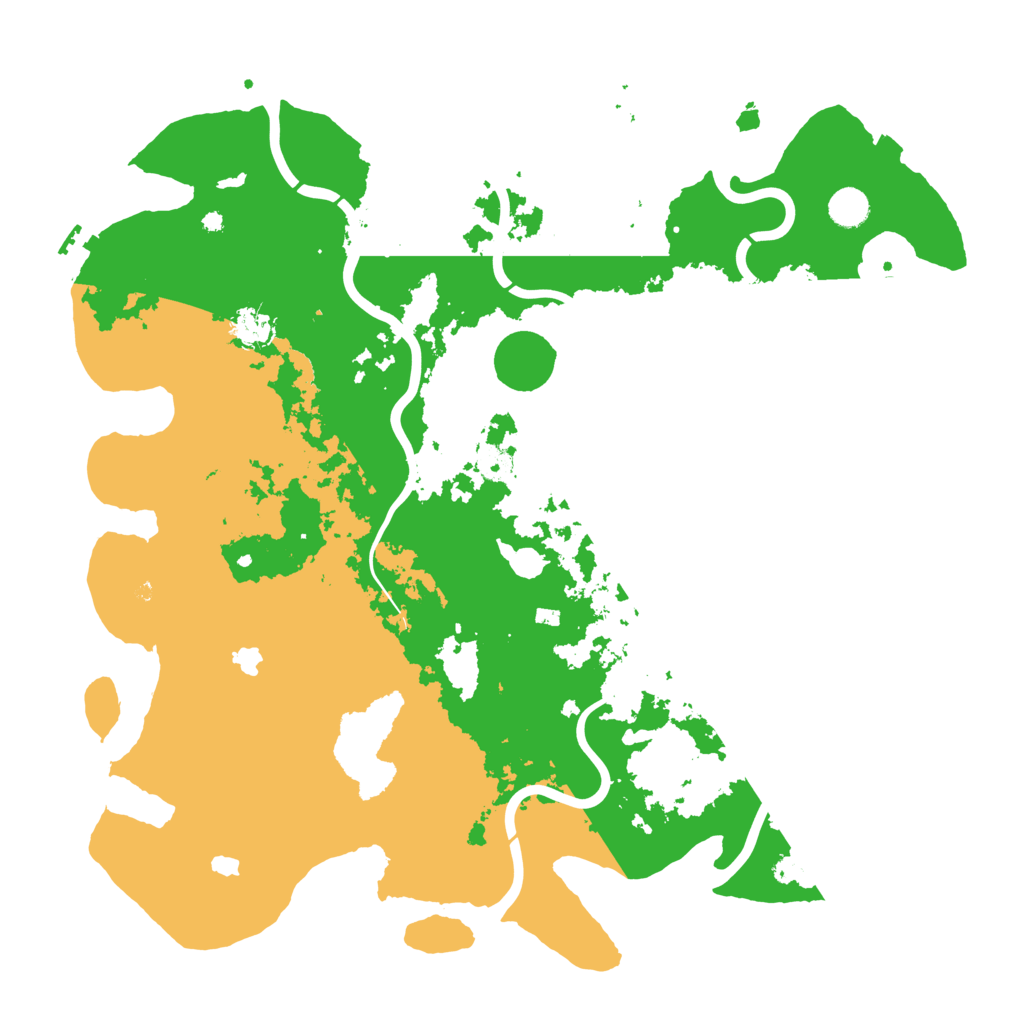 Biome Rust Map: Procedural Map, Size: 4500, Seed: 432842875